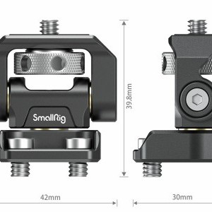 SmallRig 2904 dönthető-forgatható monitortartó csavaros rögzítéssel-2