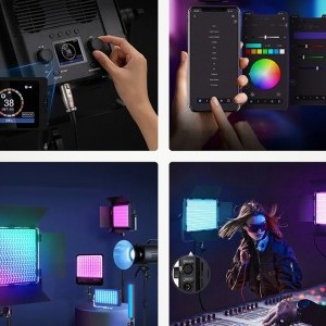 NEEWER RGB1200 LED videólámpa-3