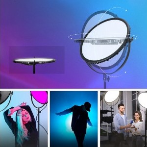 NEEWER GR18C kerek LED-panel tok-6