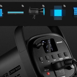 NEEWER CB60 RGB 70W CRI 97+ LED stúdiólámpa-7