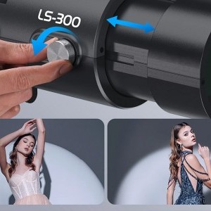 NEEWER LS-300 300W SPOTLÁMPA SNOOT BOWENS RÖGZÍTÉSSEL-3