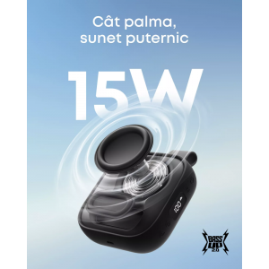Bluetooth vízálló hangszóró Anker Soundcore Boom Go 3i, 15W, TWS, RGB,, fekete D5103010-1