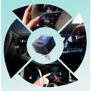 Vezeték nélküli Carplay / Android Auto Adapter Ottocast Mini Pico Style A iPhone / Android sorozathoz, Fekete CA525-T-4