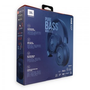 JBL Tune 520BT Bluetooth Vezeték nélküli On-Ear Fejhallgató Kék EU-7