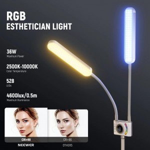 NEEWER BH40C kozmetikai lámpa készlet RGB-3