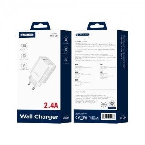 JELLICO fali töltő WJ-C59 2.4A 12W 2xUSB Fehér-0
