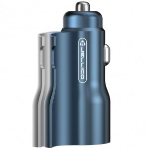 JELLICO autós töltő HX12 PD 30W 1xUSB-C + 1xUSB QC3.0 fekete-1