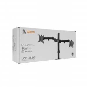 Sbox LCD-352/2-2 monitor tartó állvány-9
