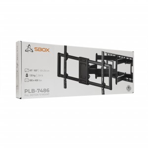 Sbox PLB-7486 (43-100/120kg/800x400) fali TV tartó-6
