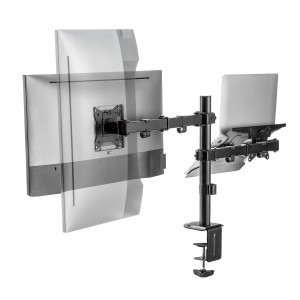 Sbox LCD-LM01-2 monitor- és notebooktartó asztali állvány-3