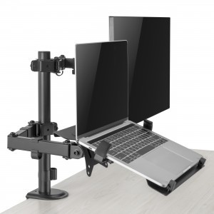 Sbox LCD-LM01-2 monitor- és notebooktartó asztali állvány-4