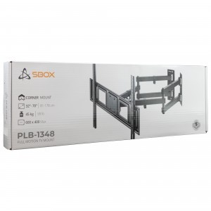 Sbox PLB-1348-2 dönthető-forgatható fali TV tartó (37-63/60 kg/800x400)-9