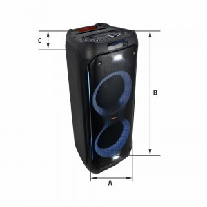 Manta SPK1001B300 Athos Bluetooth hangszóró-5