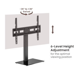 Sbox FS-306 LED TV padlóállvány (37-75