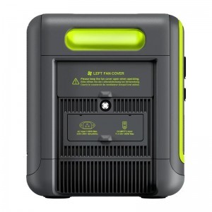 FOSSIBOT F2400 hordozható energiaállomás zöld-9
