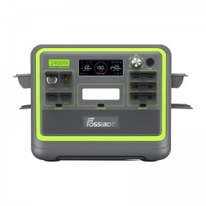 FOSSIBOT F2400 hordozható energiaállomás zöld-7