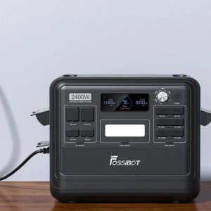 FOSSIBOT F2400 hordozható energiaállomás zöld-3