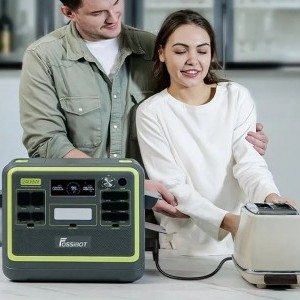 FOSSIBOT F2400 hordozható töltőállomás-1