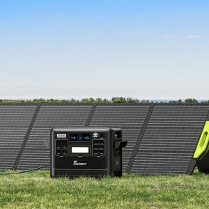 FOSSIBOT SP200 200 W-os összecsukható napelem-4