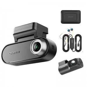 Dash + Rear Camera DDPAI N5 Dual 2026, 4K, Wi-Fi, GPS, AI, Fekete-1