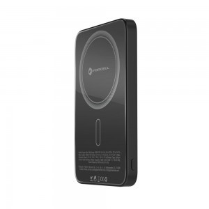 FORCELL F-ENERGY F5K8 Szuper Vékony powerbank MagSafe-kompatibilis PD3.0 QC4.0 15W 5000 mAh fekete-2