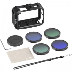 SmallRig 6374 Advanced Cage kit szűrőkkel DJI Osmo Action 6 kamerához