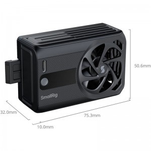Smallrig 5328 hűtőventilátor tükör nélküli fényképezőgépekhez-2