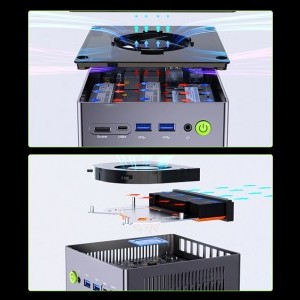 GMKtec M7 Ultra mini PC Ryzen 7 PRO 6850U 16 GB RAM + 512 GB SSD-1