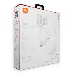 JBL Tune 520BT Bluetooth Vezeték Nélküli Fejhallgató Fehér EU-3