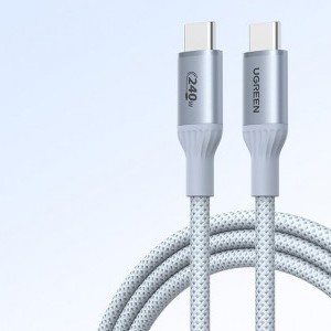 Ugreen 75732 L534 USB-C–USB-C 2m 240W szürke-fehér kábel-4