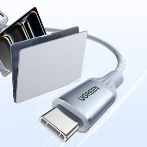 Ugreen 75732 L534 USB-C–USB-C 2m 240W szürke-fehér kábel-5
