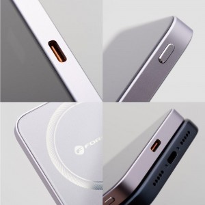 Forcell F-Energy SuperSlim F5K8 QC4.0 PD3.0 15W 5000 mAh lila MagSafe-kompatibilis powerbank-2
