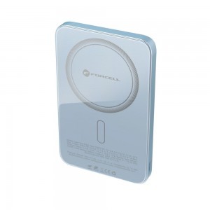 Kék Forcell F-Energy SuperSlim F5K8 MagSafe-kompatibilis powerbank QC4.0 PD3.0 15 W 5000 mAh-9