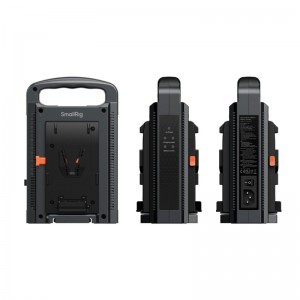 Smallrig 4578 Dual Channel V-Mount Battery Charger (European Standard)-2