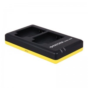 Patona Dual Quick Micro-USB töltő Olympus Li-50B, Li-90B-hez