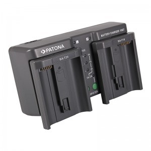 Patona Dual töltő Nikon EN-EL18 EN-EL4 LP-E4 BA-T10 BA-T20 MH-26