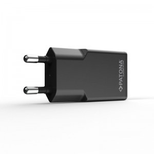 Patona Platinum GaN PD20W Flat hálózati adapter (fekete)