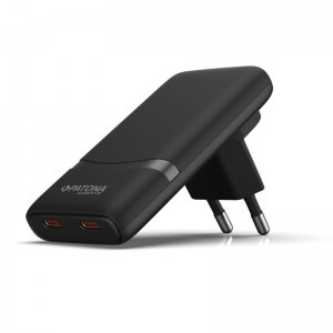 Patona Platinum GaN PD65W Flat hálózati adapter (fekete)