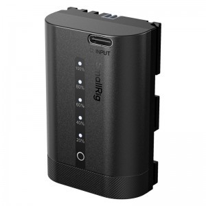 Smallrig 5298 USB-C Camera Battery with Power Display for Canon LP-E6P