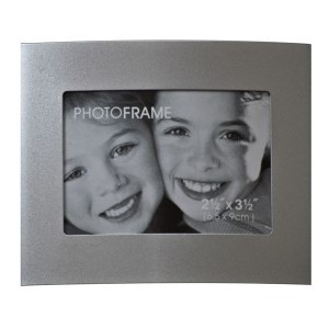 Fotoplus domború fém képkeret 6,5x9cm fekvő ezüst