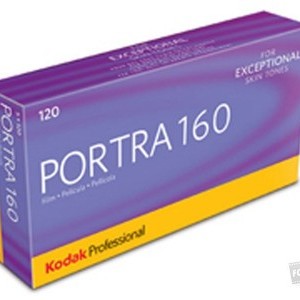 Kodak Portra 160 120 színes negatív rollfilm 5-pack