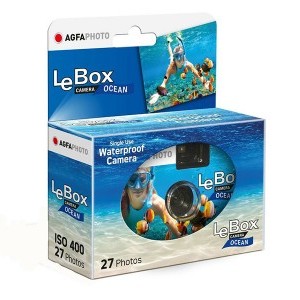 Agfa LeBox Ocean 400/27 vízalatti egyszer használatos filmes fényképezőgép