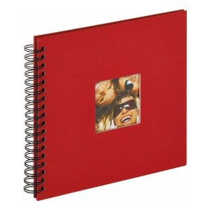 Walther Fun 26x25 spirálalbum piros