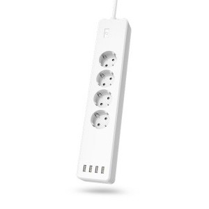Hama Okos Wifi konnektor elosztó 10A, túlfeszültség védett
