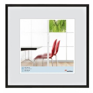 Walther Galeria műanyag képkeret 60x60 fekete