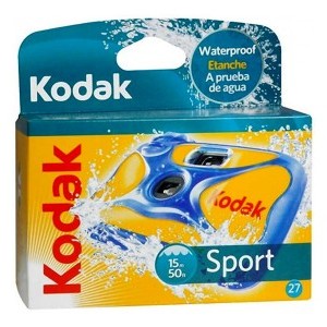Kodak Sport 800 27 képkockás vízalatti egyszer használatos fényképezőgép