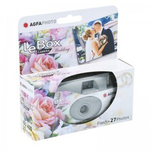 Agfa LeBox Wedding vakus egyszer használatos fényképezőgép