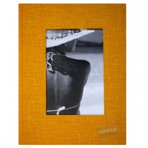 Goldbuch Linen 12/13x18 fotóalbum sárga