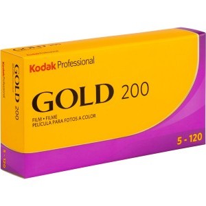 Kodak Gold GB 200 120 / 5-pack színes negatív film