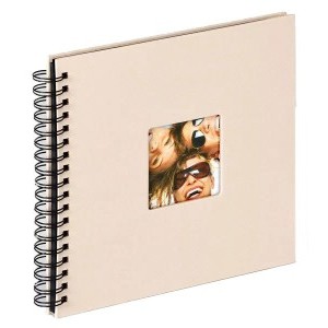Walther Fun 26x25 spirálalbum homok